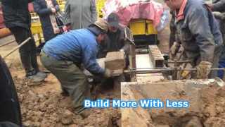 Μικρή Μηχανή Τούβλου για Παραγωγή Οικοδομικών Υλικών