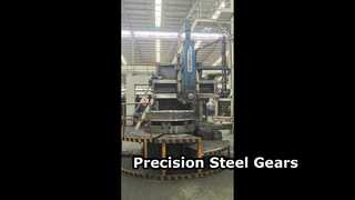 Γρανάζια από χάλυβα βαρέως τύπου για βιομηχανικές εγκαταστάσεις