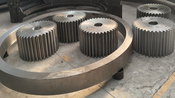 Customized Cement Ball Mill Pinion Gear Carbon Steel