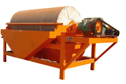 Drum Iron Ore Magnetic Separator Machine 180t/H Mineral Dressing