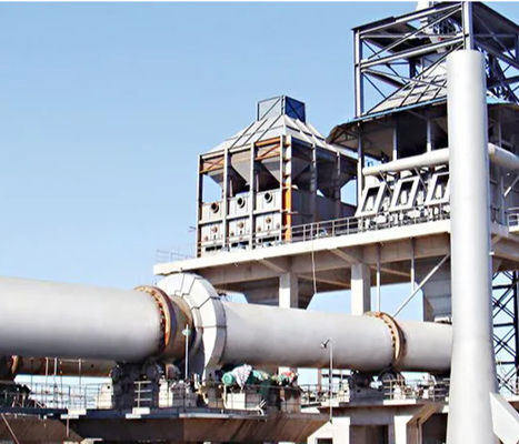 Steel Cement Rotary Kiln For Cement Production Process