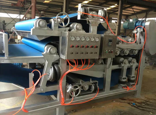 Smooth Operation Energy Saving And Efficient Heavy Carbon Steel Belt Filter Press