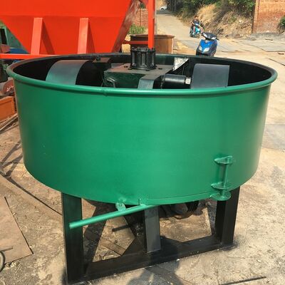 Cement Plant Equipment Heavy Duty Concrete Flat Batch Mixer For Preparing Concrete Cement Mortar Plaster