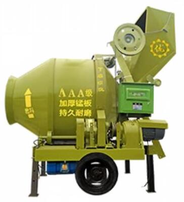 Cement Plant Equipments Supplier Tilted Drum Mobile Concrete Mixer For Mining & Civil Construction Projects