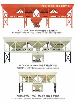 Cement Plant Equipments Construction Machinery PLD Concrete Batching Machine High-Precision Aggregate Batching Equipment For Batching Plant