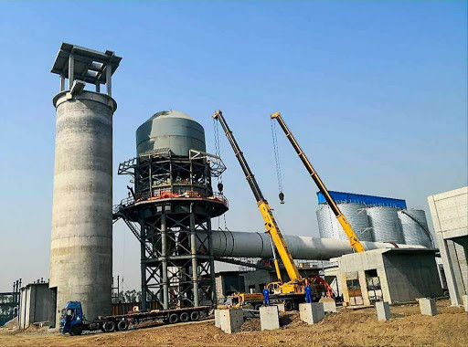 Energy Saving 72TPD - 5000TPD Bauxite Rotary Kiln