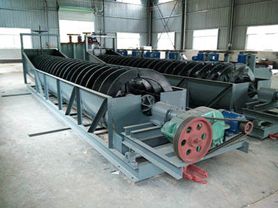 Spiral Classifier 0.7t - 84.8t Metal Ore Dressing Equipment