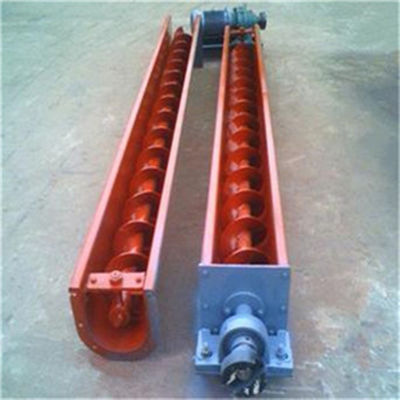 40r/min 270.7m3/h Horizontal Screw Conveyor Double Screw Conveyor Machine