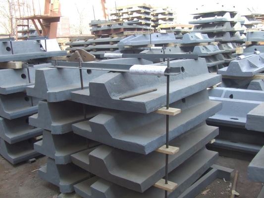 High Manganese Ball Mill Liners Casting Steel Ball Mill Spare Parts and ag/sag mill liner