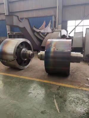 Cement  Rotary  Kiln  Supporting  Roller  Forging  Parts   45  Steel