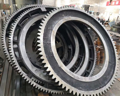 10Module στο μεγάλο εργαλείο δαχτυλιδιών 70Module για το μύλο περιστροφικών κλιβάνων και σφαιρών