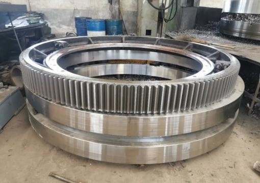 GS42CrMo4 Μύλος από κράμα χυτού χάλυβα Δαχτυλίδι εργαλείων περιφέρειας για μύλο εξόρυξης