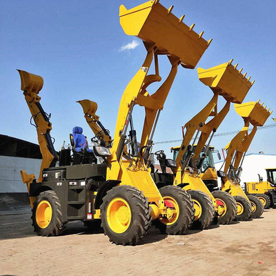 Backhoe βαρέων καθηκόντων απόσταση 1022mm Ντάμπινγκ κάδων μηχανημάτων κατασκευής φορτωτών