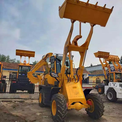 Γενικός λειτουργών Backhoe βάρους 6600Kg φορτωτής για τη βαρέων καθηκόντων κατασκευή