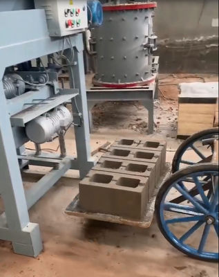 Μικρή μηχανή τούβλου κατάλληλη για την κόκκινη σκουριά αργιλίου χαλικώδους άμμου σκουριάς