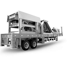 ISO9001 650 Triaxial κινητός αρχικός θραυστήρας σαγονιών TPH στη μηχανή πέτρινων θραυστήρων
