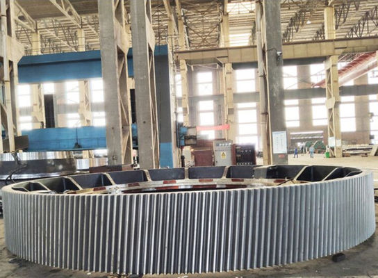 42CrMo χάλυβας 16000mm μεγάλο εργαλείο δαχτυλιδιών για το μύλο τσιμέντου και εργαλείο περιμέτρου περιστροφικών κλιβάνων