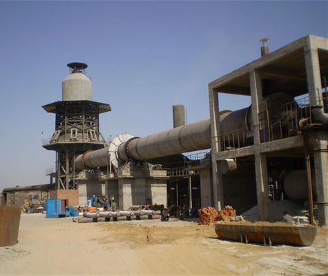 Πλήρης Laterite παραγωγής Calcination νικελίου περιστροφικός κλίβανος 12000t/D