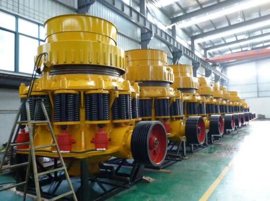Μηχανή πέτρινων θραυστήρων κώνων 1200t/H λατομείων μηχανημάτων μεταλλείας