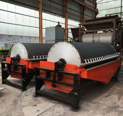 20t/h 35r/Min υγρή μηχανή διαχωριστών τυμπάνων μαγνητική για την ορυκτή επεξεργασία