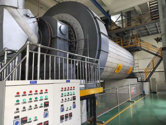 Μικρής κλίμακας 600m3 500tph μηχανή μύλων σφαιρών βράχου αλέθοντας για την εξάγοντας βιομηχανία τσιμέντου