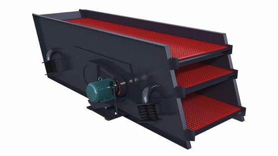 Αποδοτικότητα 15 ~ 1300 T/H γραμμικό κόσκινο δομένος οθόνης για τον άργιλο